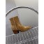 CELINE Brown suede ankle boots heel 4.5 2024