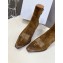 CELINE Brown suede ankle boots heel 4.5 2024