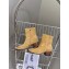 CELINE yellow suede ankle boots heel 4.5 2024