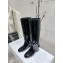 CELINE LES BOTTES TRIOMPHE HIGH BOOT in PATENT CALFSKIN black 2024