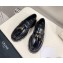 Celine Margaret Penny Chunky Loafers In Polished black tassel 2024