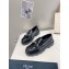 Celine Margaret Penny Chunky Loafers In Polished black tassel 2024