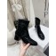 CELINE LES BOTTES TRIOMPHE ZIPPED BOOT in PATENT CALFSKIN black 2024