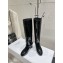 CELINE LES BOTTES TRIOMPHE HIGH BOOT in PATENT CALFSKIN black 2024