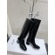 CELINE LES BOTTES TRIOMPHE HIGH BOOT in PATENT CALFSKIN black 2024