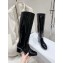 CELINE LES BOTTES TRIOMPHE HIGH BOOT in PATENT CALFSKIN black 2024