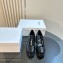 CELINE black patent leather Mary Jane single shoes 2024