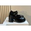 CELINE black patent leather Mary Jane single shoes 2024