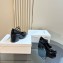 CELINE black patent leather Mary Jane single shoes 2024