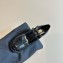 CELINE black patent leather Mary Jane single shoes 2024