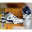 Louis Vuitton LV Trainers women's/men's  sneakers White/blue 2024