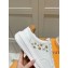 Louis Vuitton Mens Shoes Fashion Sneakers white/brown 2024