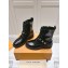 LOUIS VUITTON Citizen paint finish leather flat boots 01 2024