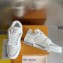 Louis Vuitton LV Trainers women's/men's  sneakers White/Grey 2024