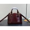 LOUIS VUITTON nano alma handbag wine red M81954 2024