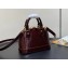 LOUIS VUITTON nano alma handbag wine red M81954 2024