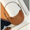 Prada Arqué leather hobo bag brown 1BC199 2024