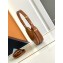 Prada Arqué leather hobo bag brown 1BC199 2024