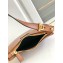 Prada Arqué leather hobo bag brown 1BC199 2024