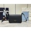 Prada Saffiano leather shoulder bag black 1BD372 2024