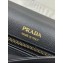 Prada Saffiano leather shoulder bag black 1BD372 2024