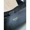 Prada Large leather tote bag black 1BG512 2024