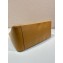 Prada Large leather tote bag brown 1BG510 2024