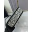 Prada diamond encrusted tote bag black 1BA331 2024