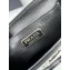 Prada diamond encrusted tote bag black 1BA331 2024
