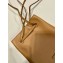 Prada leather Mini shoulder bag brown 1BH221 2024