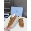 Prada Suede  lace-up fastening Ankle Boots brown 2024