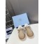Prada Suede  lace-up fastening Ankle Boots beige 2024
