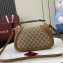 Gucci Blondie leather handbag beige 815714 2024
