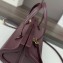 Loewe new cylinder Damen Kleine Tasche Clasp in schwarz Burgundy 062405 2024