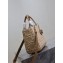 Dior Borsa media Lady Dior Rafia Graphic Cannage beige 2024