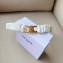 Celine TRIOMPHE SCRUNCHY Belt white 2024