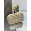 Dior Sac Dior Toujours small Cuir de veau Macrocannage couleur corde et noir 2024
