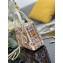 Dior Sac Lady Dior Mini Cuir de veau à broderie Cannage Flower vert multicolore-01 M0505 2024