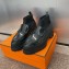 Hermes Loafer With Socks black For Women heel 4.5cm 2024