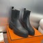 HERMES  Chelsea Boot Women's Black  heel 4.5cm  2024
