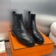 HERMES Findlay Chelsea Boot Women's Black  heel 4.5cm  2024