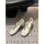 CELINE LILY BABIES TRIOMPHE patent leather mary janes white 2024