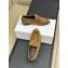THE ROW NEW SOFT SUEDE LOAFERS brown 2024