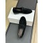 THE ROW NEW SOFT SUEDE LOAFERS black 2024