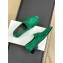 THE ROW NEW SOFT SUEDE LOAFERS green 2024