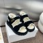 Dior Dioract Sandal Black Suede Goatskin 2024