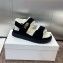 Dior Dioract Sandal Black Suede Goatskin 2024