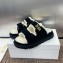 Dior Dioract Slide Black Suede Goatskin 2024