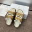 Dior Dioract Slide Beige Suede Goatskin 2024