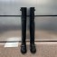 Dior D-Quest Thigh Boot Black Supple Calfskin 2024